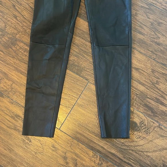 Lamarque  Leather Leggings SZ Small - Picture 6 of 12
